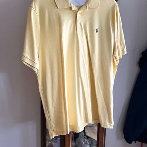 Polo by Ralph Lauren Light Yellow Polo Shirt